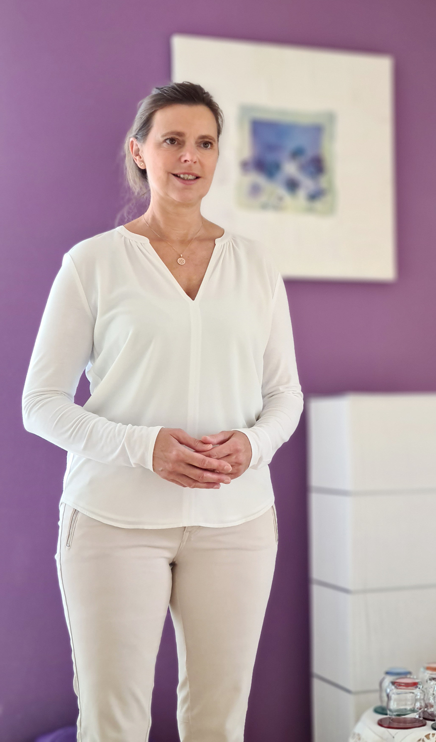Grit Bargmann: u. a. Heilpraktikerin, energetische Heilerin, Reiki-Lehrerin, Familienaufstellerin